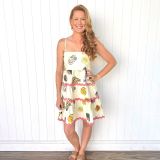 Pina Colada Mini Dress - Olivia