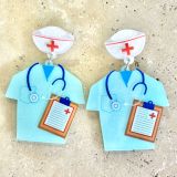 Acrylic Nurse Earrings