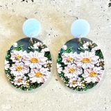 Acrylic Flowers Earrings