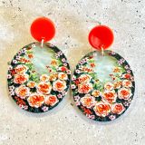 Acrylic Flowers Earrings