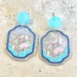 Acrylic Flower Earrings