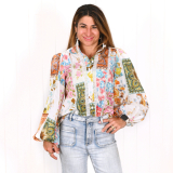 "Heidi" Top - Patchwork