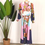 Super Bloom Megan Maxi Long Sleeve Dress