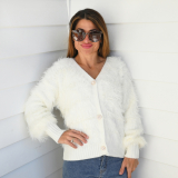 Vivian Cream fluffy Jumper