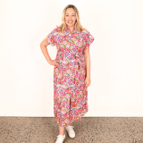 Floral Bouquet "Peyton" Dress