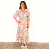 Crochet Dream "Fleur" Midi Dress