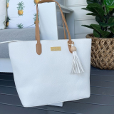 Tropicana Tote White