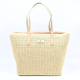 Raffia Tote - Cream