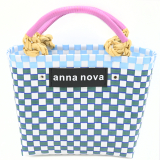 Anna Nova Multi coloured Small Tote- Green 