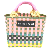 Anna Nova Multi coloured Small Tote - Pink 