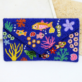 Under the Sea Beaded Clutch