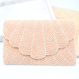 Beaded Pastel Shell Clutch