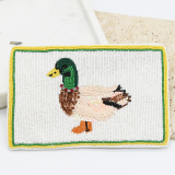 Classic Duck Beaded Pouch