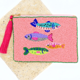 Pink Fish Pouch