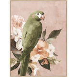 Green Parrot Left - 90 x 120cm