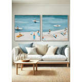 Surfing 2 80 x 80cm