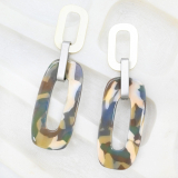 JED-E Acrylic and Metal Earrings