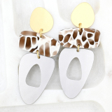 JEN-E Acrylic and Metal Earrings