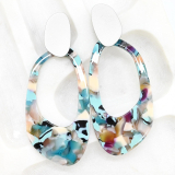JEP-E - Acrylic and Metal Earrings