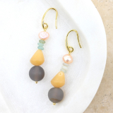 JFV-E  Stone earrings
