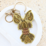 Lobster Beaded Bag  Charm / Keyring