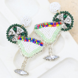 Beaded Cocktail Earrings