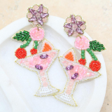 Cherry Cocktail Earrings