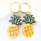 JLG-E  Pineapple Earrings 