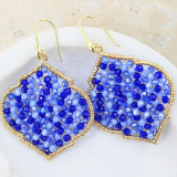 JLV-E-BL  Anna Nova Earring Blue 
