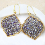 JLV-E-GY  Anna Nova Earring Grey 