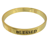 JMP-B  Gold Blessed Bangle