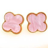 JMT-E-PK  Pink Cover Earrings