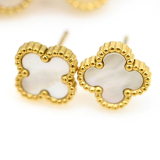 JMT-E-WH  White Cover Earrings