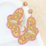 JOR-E  Butterfly Beaded Earrings