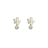 Flower Drop Earring
