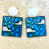 Acrylic Sky Earrings