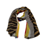 Holiday Scarf - Brown 