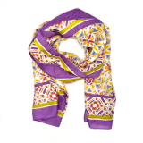 Tiled Scarf - Purple