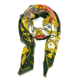 Leaf Scarf - Yellow