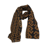 Holiday Scarf-Brown