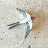 Swallow Brooch