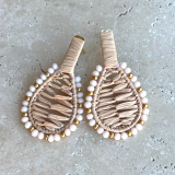 Small Raffia Earring