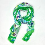 Artists Scarf - Green Mix