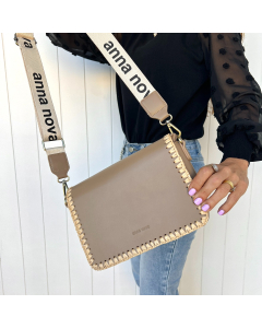 Milan Crossbody - Taupe