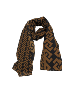 Holiday Scarf-Brown