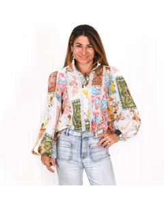 "Heidi" Top - Patchwork
