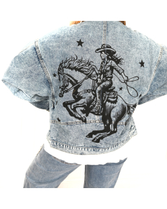 Victory Stallion Denim Jacket
