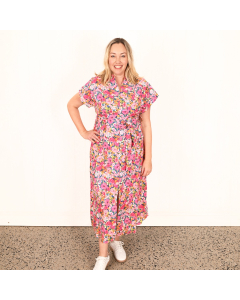 Floral Bouquet "Peyton" Dress