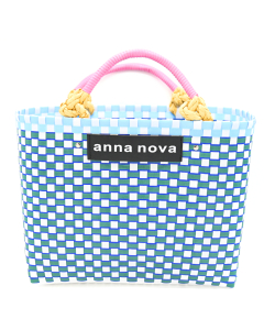 Anna Nova Multi coloured Large Tote - Green 