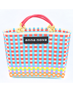 Anna Nova Multi coloured Large Tote - Multi Tone